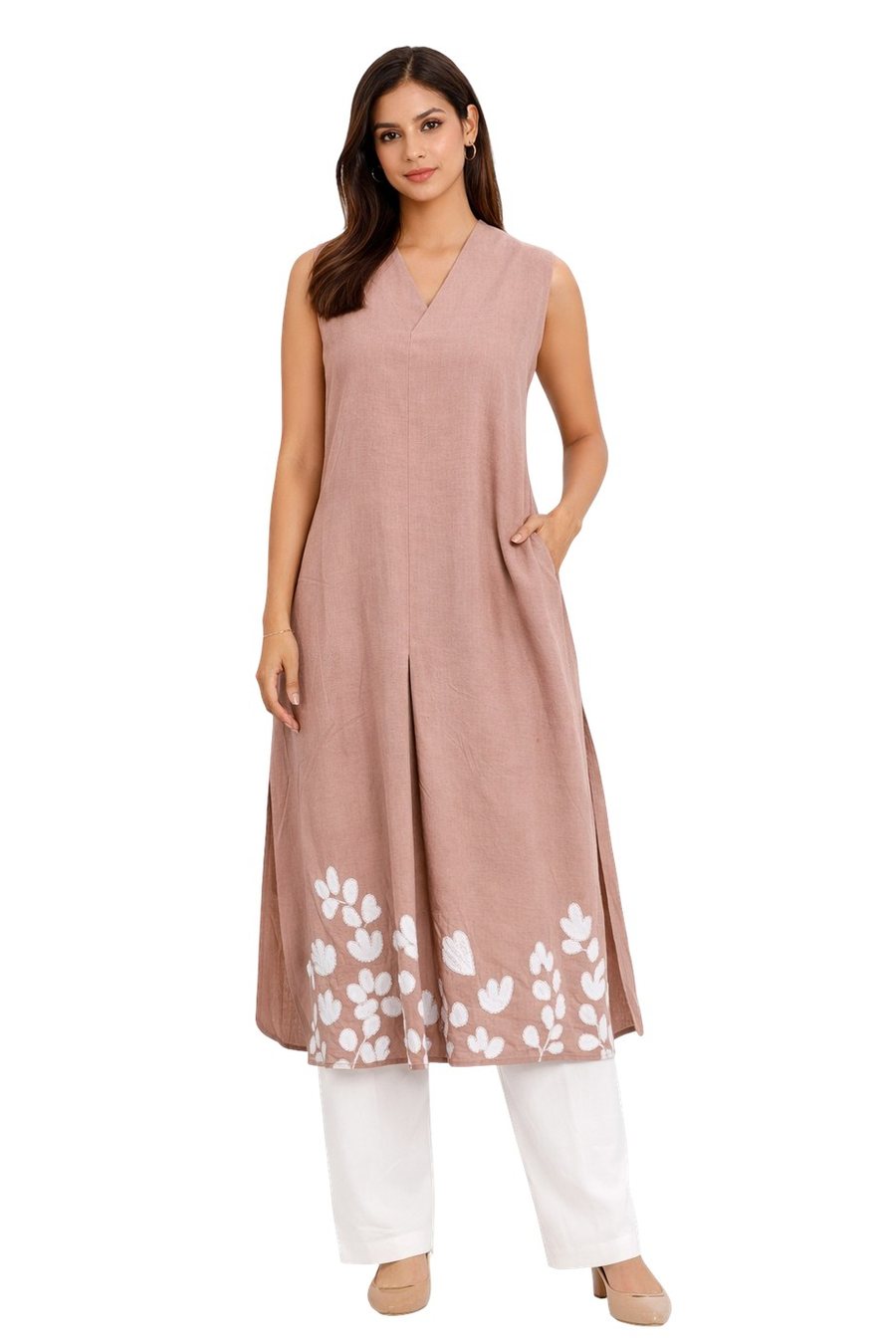 Embroidered kurta set